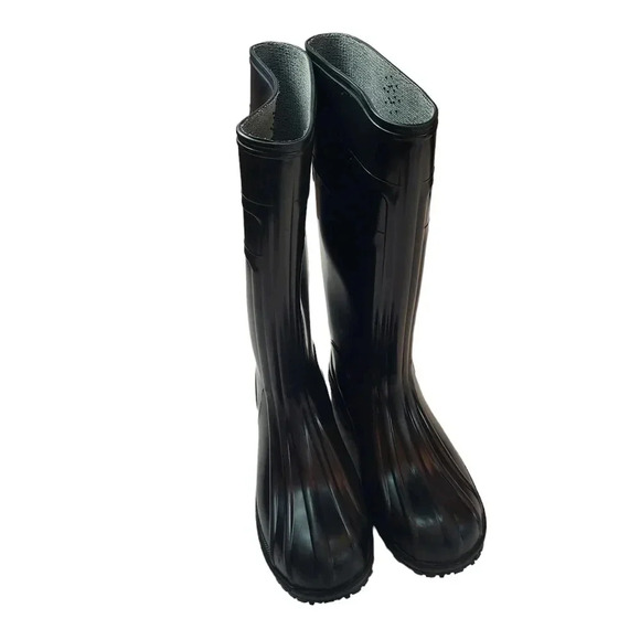 Shoes For Crews Pro Unisex Mens Size 6/Womens Size 8 Black Waterproof Boots - Picture 8 of 13